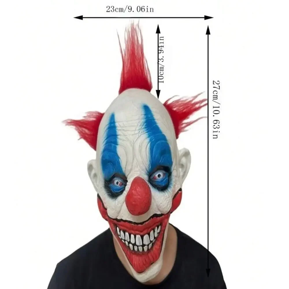 NEW! Creepy Scary Clown Mask - ADULT